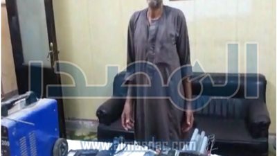  ضبط عاطل لإدارته ورشة لتصنيع الأسلحة النارية والاتجار فيها