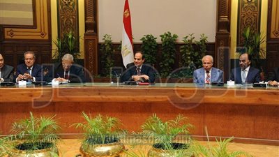 السيسى لرجال الأعمال: ستكون لمصر تجربة إقتصادية خاصة 