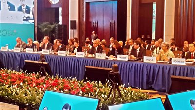 بحضور مصر للمرة الأولى.. بدء فعاليات اجتماع وزراء تجارة مجموعة الـ20 