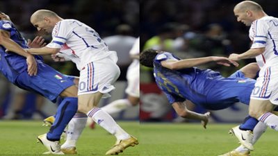 بعد 10 أعوام.. ماتيرازي يكشف حقيقة استفزازه لزيدان في كأس العالم 2006