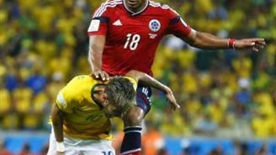 إصابة بالظهر تخرج نيمار رسميا من كأس العالم بالبرازيل