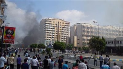 ضبط 5 من المتهمين فى قضية حرق مجمع المحاكم بالإسماعيلية