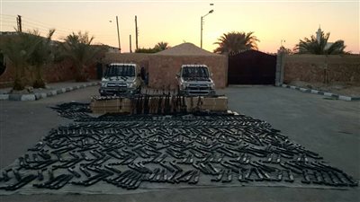  القوات المسلحة تستمر فى القضاء على البؤر الإرهابية بشمال سيناء 