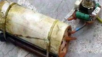 إصابة طفل إثر انفجار عبوة ناسفه بالمعادى