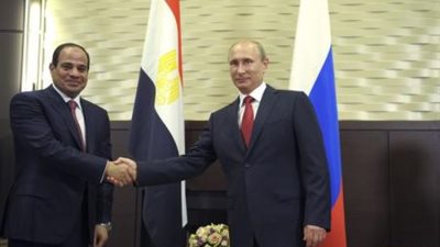 بوتين: روسيا ستزيد امدادات القمح الي مصر وتدرس منطقة للتجارة الحرة