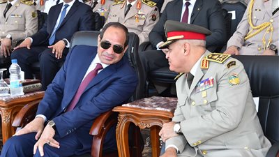 السيسى يشهد الاحتفال بتخريج الدفعة 