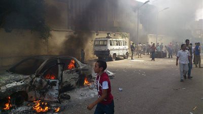 أعمال إرهابية وتخريبية فى ذكرى فض اعتصامي 