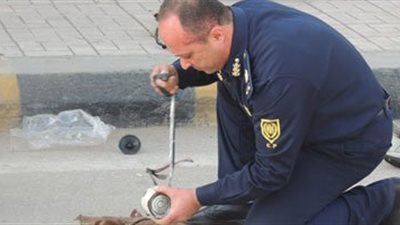 القوات الأمنية تفكك قنبلة أمام نصب الجندي المجهول بالإسكندرية