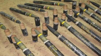 أمن أسوان يتحفظ على 700 مقذوف مضاد للطائرات و25 صاروخا