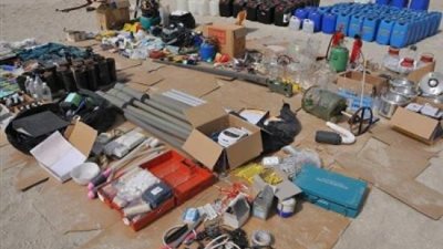 ضبط معمل لتصنيع المواد المتفجرة بحى إمبابة