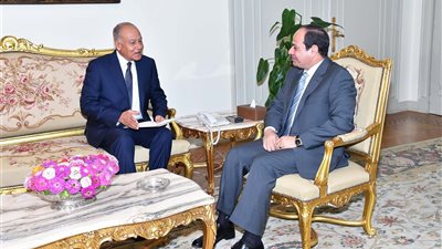 السيسي يستقبل أبوالغيط لبحث الاستعداد للقمة العربية المقبلة