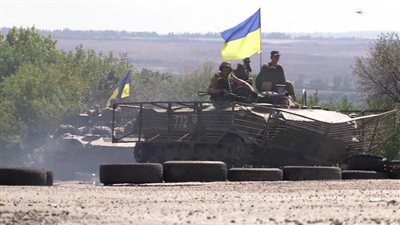 متحدث عسكري: معارك في وسط معقل الانفصاليين في لوجانسك باوكرانيا