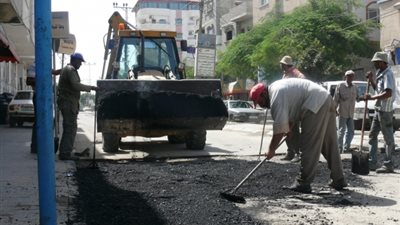 2 مليون جنيه لرصف وتطوير الطرق الرئيسية بمدينة طوخ