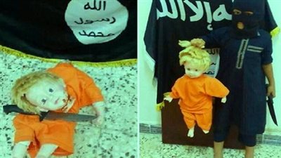 دمية وسكين لتدريب أطفال 