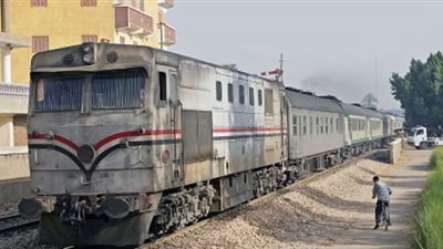 اصطدام قطار بجرار بخط الزقازيق– بورسعيد دون وقوع إصابات