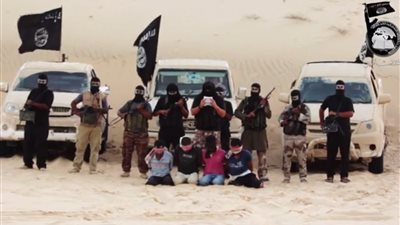 «أنصاربيت المقدس» تنشرفيديولذبح 4 من سيناء 