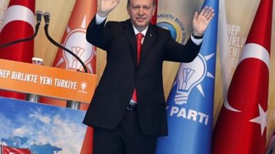 اردوغان يؤدي اليمين رئيسا لتركيا