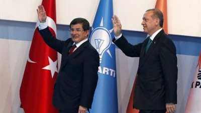 أردوغان يعين داود أوغلو قائما بأعمال رئيس الوزراء