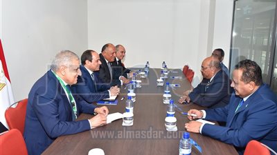 السيسي والبشير يتفقان على عقد لجنة مشتركة وإقامة خطوط نقل بحري مستديمة