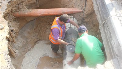 إحباط محاولة تفجير خط المياه الرئيسى بطوخ