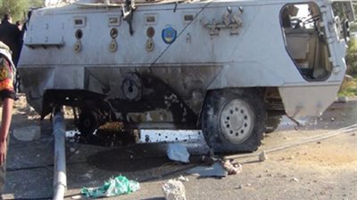 مصرع وإصابة 5 من قوات حرس الحدود فى حادث انقلاب سيارة عسكرية أثناء مطاردة مهربين 