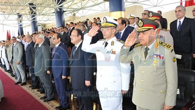 صور: السيسى يشهد تخريج دفعة جديدة من طلبة كلية الشرطة