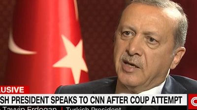 تفاصيل حوار أردوغان مع قائد طائرته ليلة محاولة الانقلاب