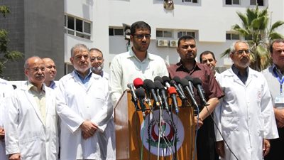 الصحة بغزة : إرتفاع حصيلة ضحايا العدوان الاسرائيلي إلى 2152 شهيدا