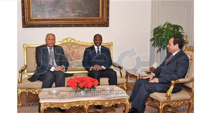 السيسى يلتقى  وزير خارجية بوركينا فاسو