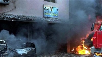 القبض على 4 متهمين لتورطهم فى حرق مركز شرطة العدوه ونيابة ديرمواس