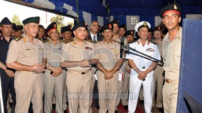 بالصور: الفريق أول صدقى صبحى يشهد حفل تخرج الدفعة 146 من كلية الضباط الإحتياط