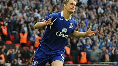 تسديدة جاجيلكا القوية تمنح ايفرتون التعادل أمام ليفربول بدوري انجلترا