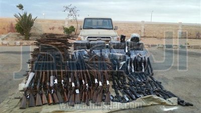 القوات المسلحة تواصل جهودها فى مكافحة التهريب والتسلل وتأمين حدود الدولة