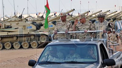 الفريق أول صدقى صبحى يشهد إجراءات التفتيش ورفع الكفاءة القتالية 