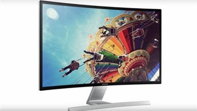 أولى شاشات سامسونج المنحنية للحواسب