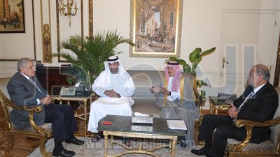 وزير الدولة الإماراتى يستعرض مع محلب الاستثمار فى قطاع الطاقة  