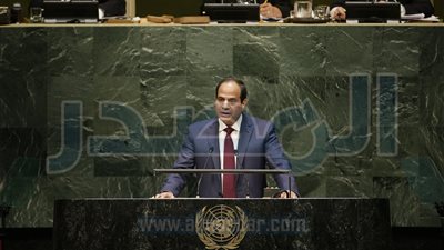 السيسى مصر تعتزم الترشح لعضوية مجلس الأمن 