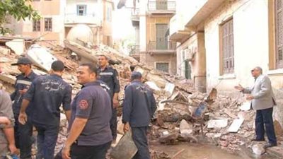 انهيار جزئي بمحطة مياه الوليدية شرق أسيوط