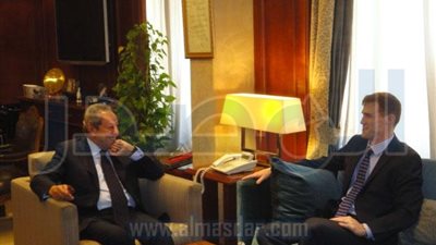 وزير التجارة للسفير البريطانى : المشروعات الصغيرة تمثل 90 % من القطاع الصناعى