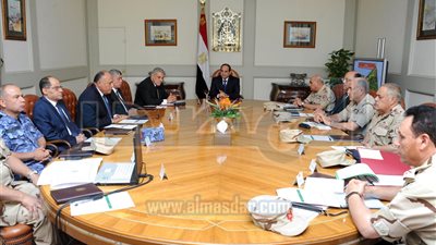 رئاسة الجمهورية : مجلس الدفاع الوطنى مازال منعقد