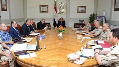 السيسى يقررإعلان حالة الطوارئ بمنطقة شمال سيناء واجتماع غدا للأعلى للقوات المسلحة   