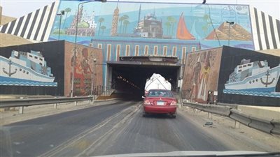 استنفار أمني بنفق الشهيد 