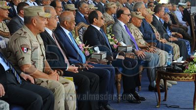 بالصور.. تفاصيل حضور السيسي الاحتفال بالذكرى الأولى لافتتاح 