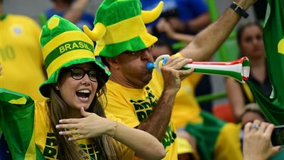 صور: احتفالات الجماهير بأولمبياد ريو دي جانيرو 2016