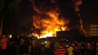 انفجار قنبلة في 