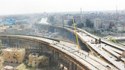 مرور القاهرة: بدء إنشاء كوبري الفنجري الجديد