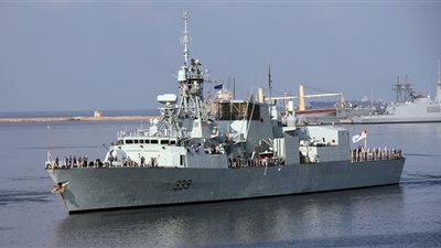 تدريبات مشتركة للبحرية المصرية مع مجموعة تابعة لحلف الناتو