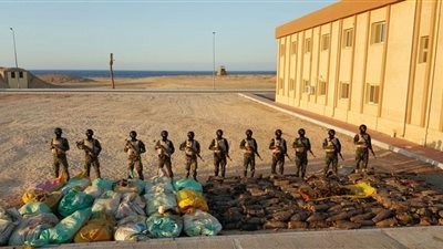 القوات البحرية تضبط 3 أطنان 