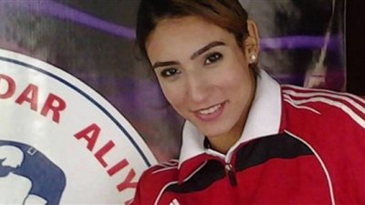 إيناس خورشيد لاعبة المصارعة تتأهل لنصف نهائي أولمبياد ريو 2016