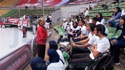  80 شاب متطوع فى بطولة العالم للكاراتيه التقليدى 